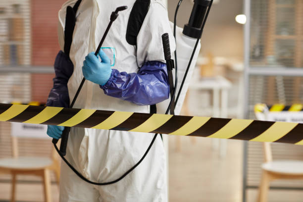 Professional Unattended Death Cleanup technician working in Westville, IN